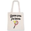 Tote bag J’peux pas j’ai tennis