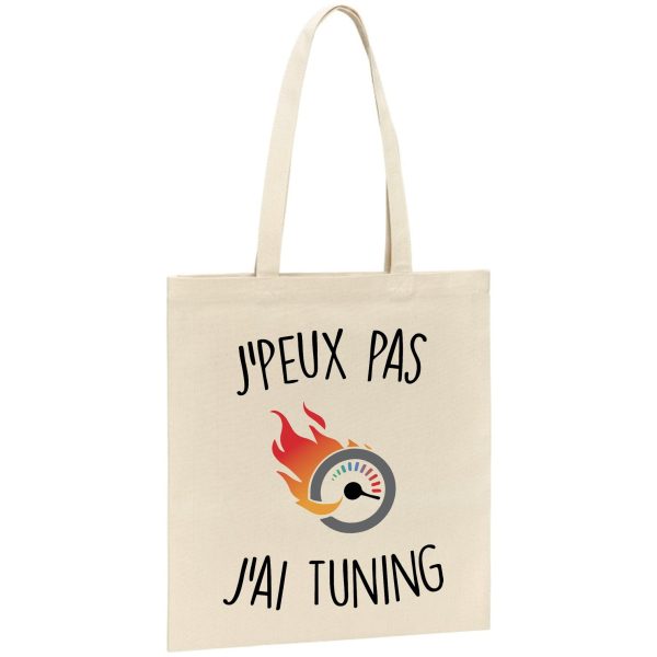 Tote bag J’peux pas j’ai tuning