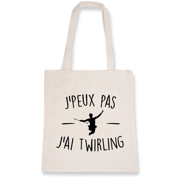 Tote bag J’peux pas j’ai twirling