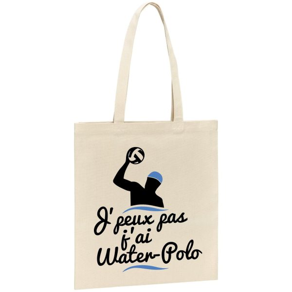 Tote bag J’peux pas j’ai water-polo