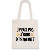Tote bag J’peux pas j’suis d’astreinte