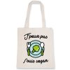 Tote bag J’peux pas j’suis vegan