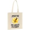 Tote bag J’peux pas mes abeilles m’attendent