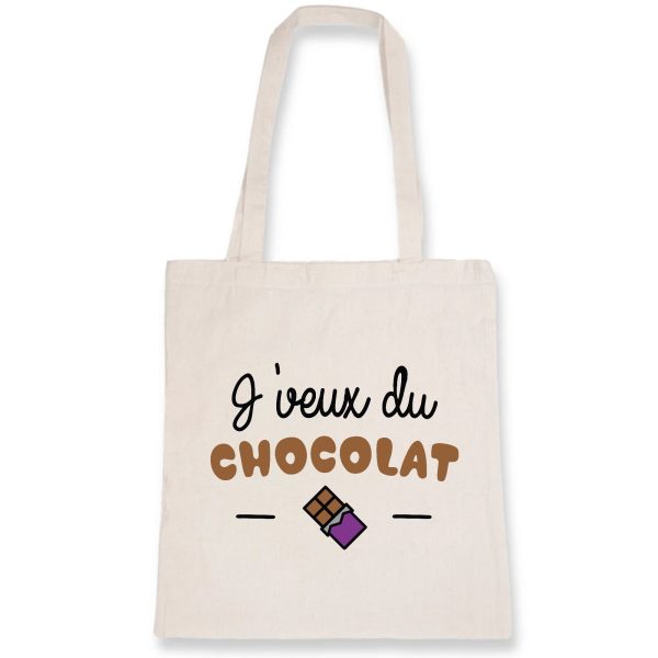 Tote bag J’veux du chocolat