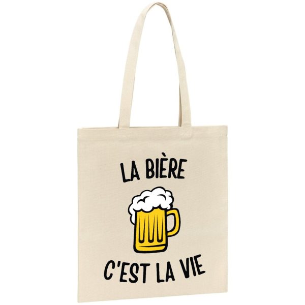 Tote bag La biere c’est la vie