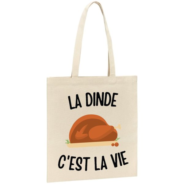 Tote bag La dinde c’est la vie