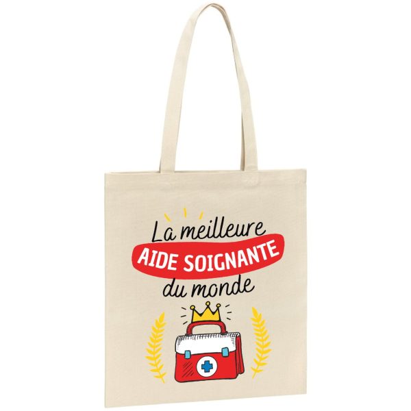 Tote bag La meilleure aide soignante du monde