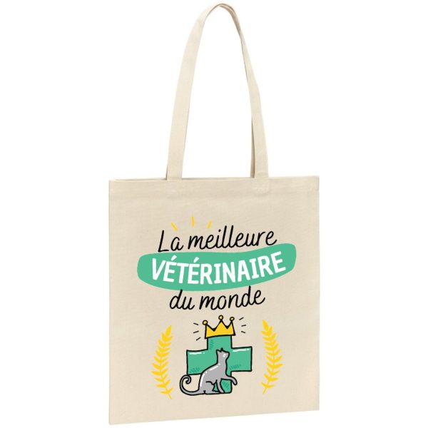 Tote bag La meilleure veterinaire du monde