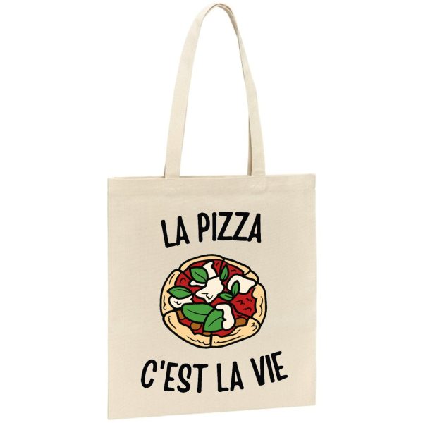 Tote bag La pizza c’est la vie