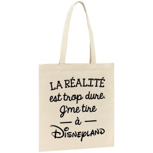 Tote bag La realite est trop dure
