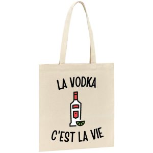 Tote bag La vodka c’est la vie