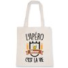 Tote bag L’apero c’est la vie