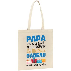 Tote bag Le meilleur cadeau pour papa