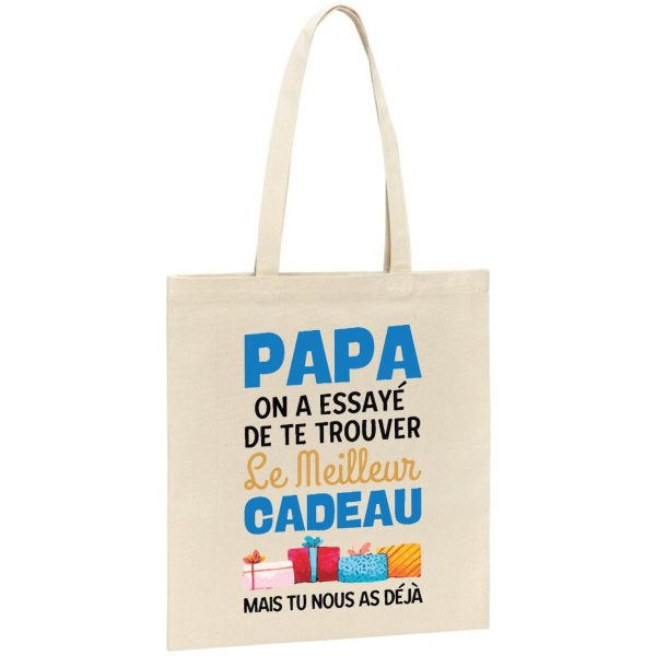 Tote bag Le meilleur cadeau pour papa