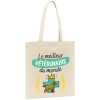Tote bag Le meilleur v�t�rinaire du monde