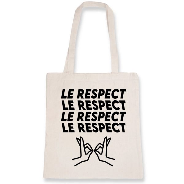 Tote bag Le respect