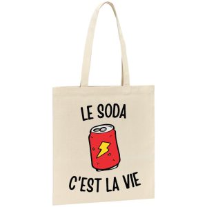Tote bag Le soda c’est la vie