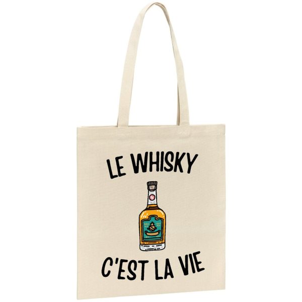 Tote bag Le whisky c’est la vie