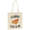 Tote bag Les crepes c’est la vie