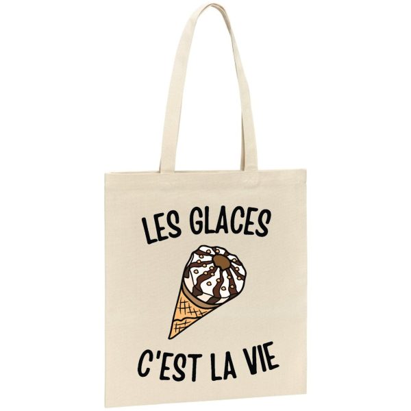 Tote bag Les glaces c’est la vie