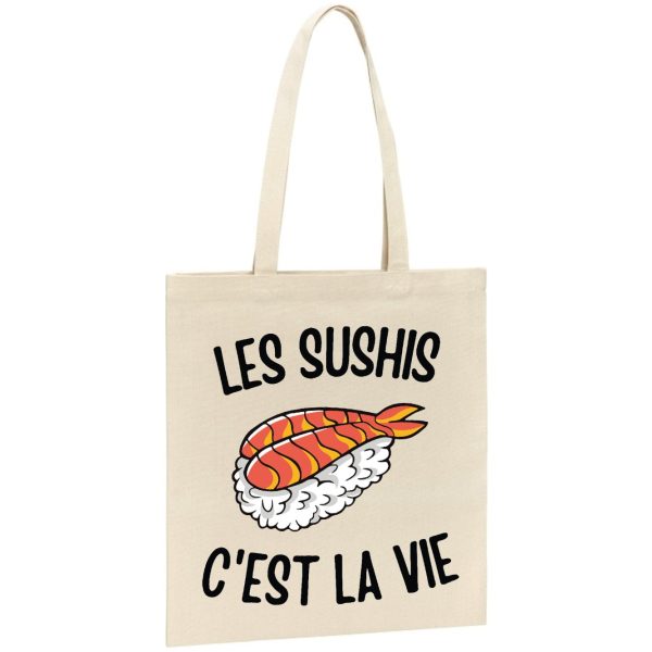 Tote bag Les sushis c’est la vie