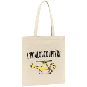 Tote bag L’houloucoptere