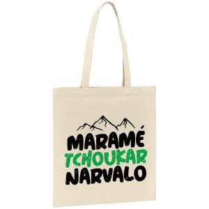 Tote bag Marame tchoukar narvalo