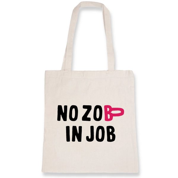 Tote bag No zob in job