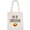 Tote bag On dit chocolatine