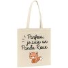 Tote bag Panda roux