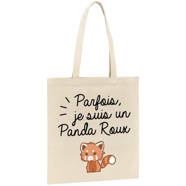 Tote bag Panda roux