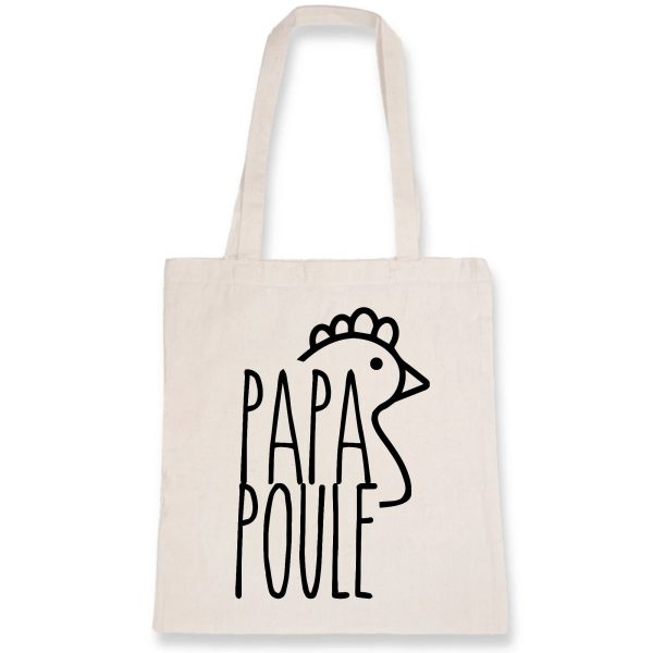 Tote bag Papa poule