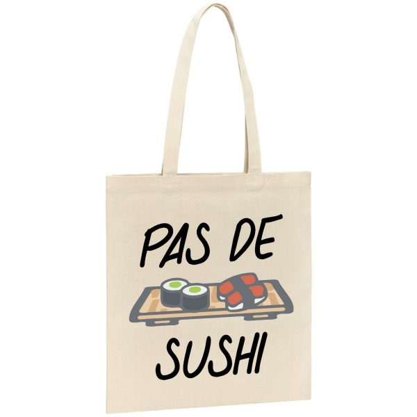 Tote bag Pas de sushi