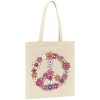 Tote bag Peace and Love