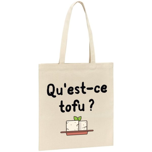 Tote bag Qu’est-ce tofu