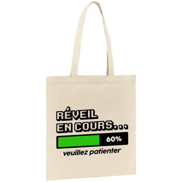 Tote bag Reveil en cours