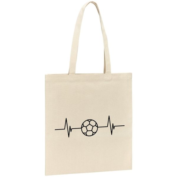 Tote bag Rythme cardiaque foot