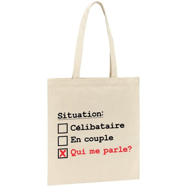 Tote bag Situation celibataire