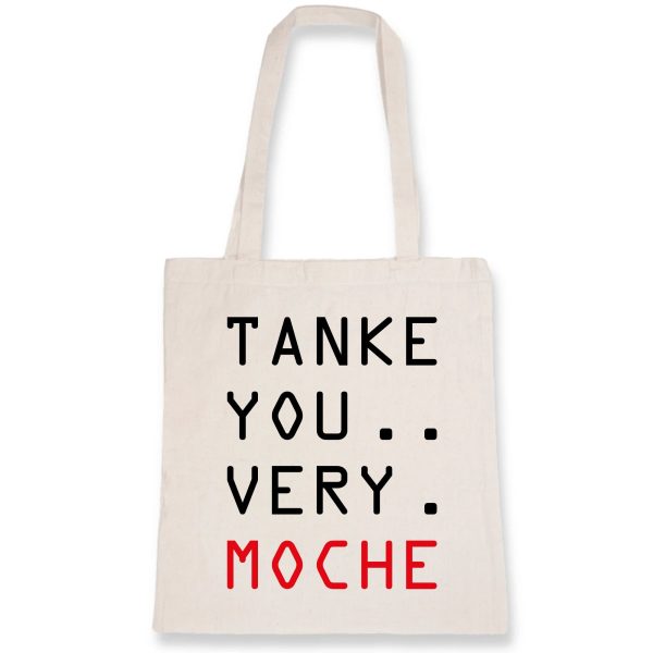 Tote bag Tanke you very moche