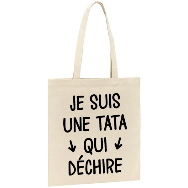 Tote bag Tata qui dechire