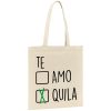 Tote bag Te amo tequila