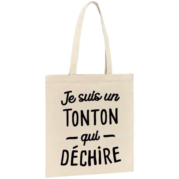 Tote bag Tonton qui dechire