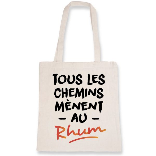 Tote bag Tous les chemins menent au Rhum