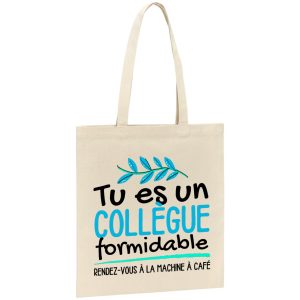 Tote bag Tu es un collegue formidable