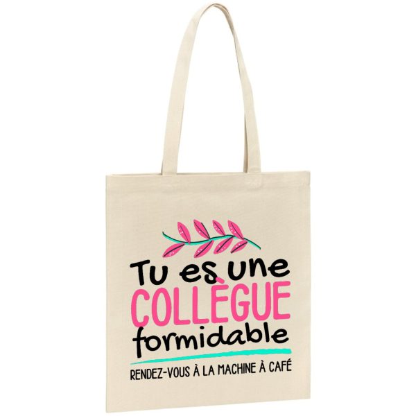 Tote bag Tu es une collegue formidable