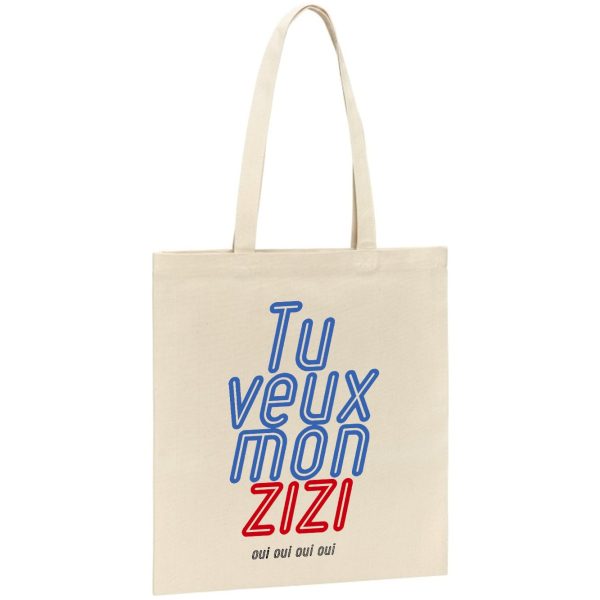 Tote bag Tu veux mon zizi