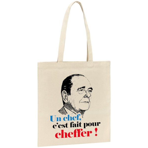 Tote bag Un chef c’est fait pour cheffer