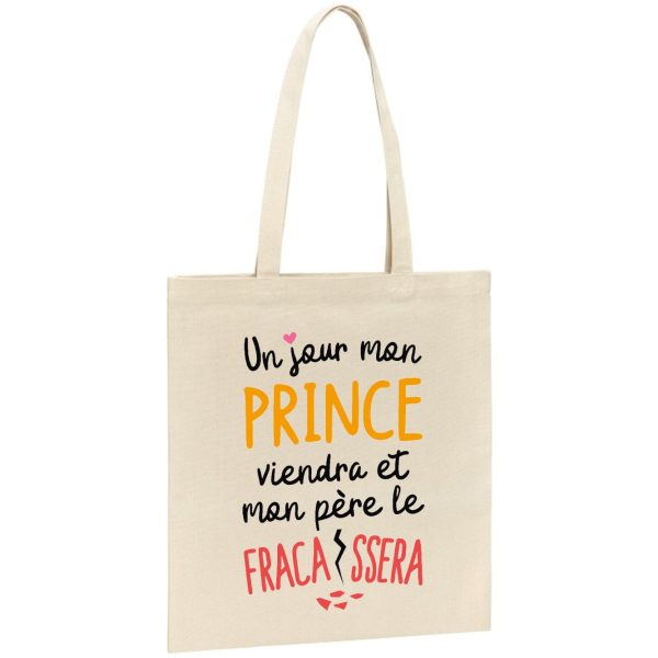 Tote bag Un jour mon prince viendra