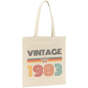 Tote bag Vintage annee 1983