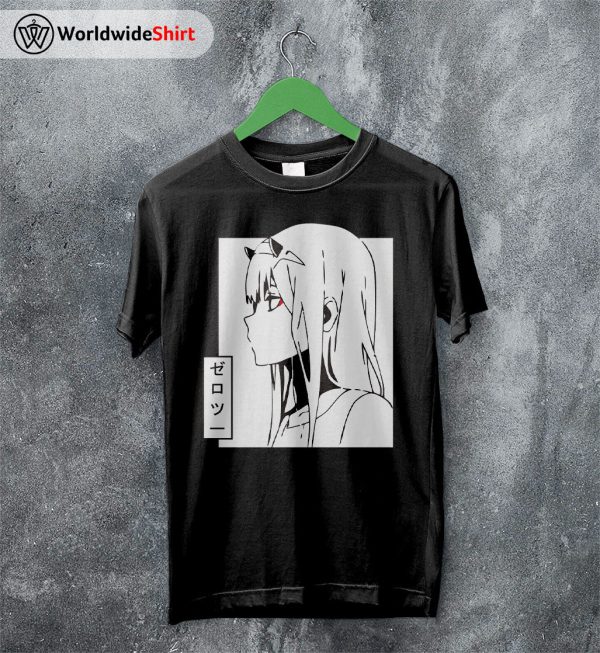 Zero Two T-Shirt Darling in the Franxx Shirt Anime Shirt